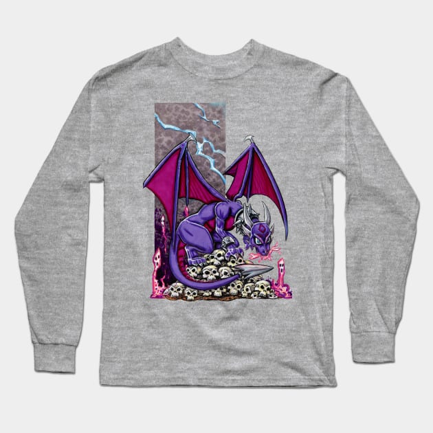 Burnt to Cynder Long Sleeve T-Shirt by Djnebulous